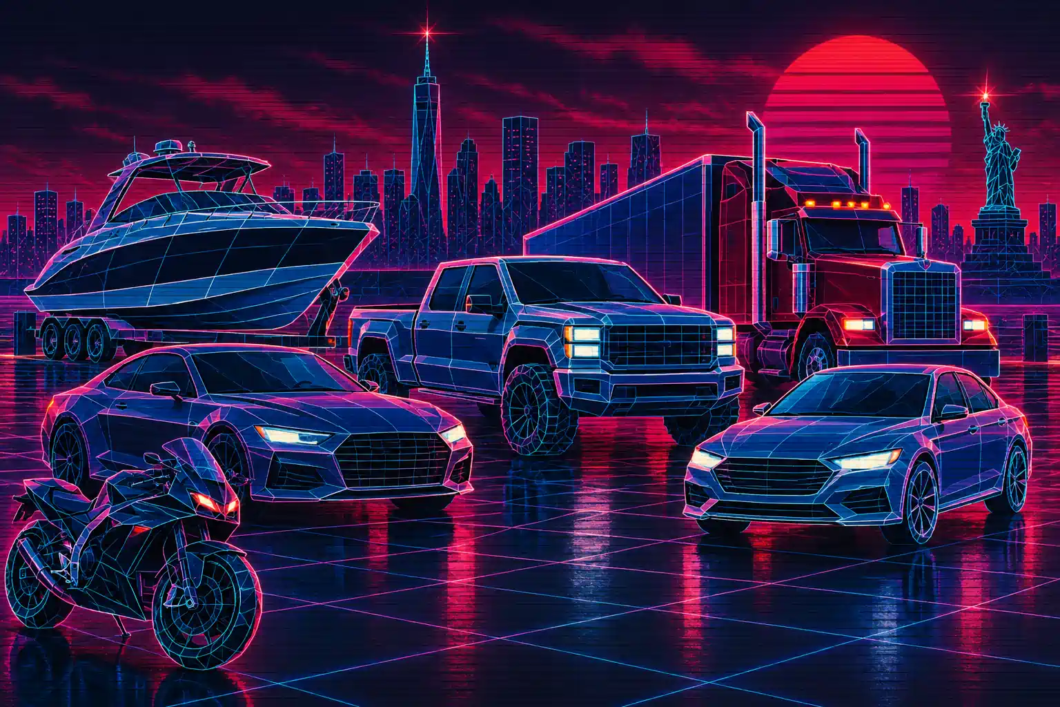 New York vehicle repossession and collateral recovery truck